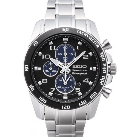 Ceas de mana Barbatesc Seiko Sportura Alarm Chronograph SNAE63P1 