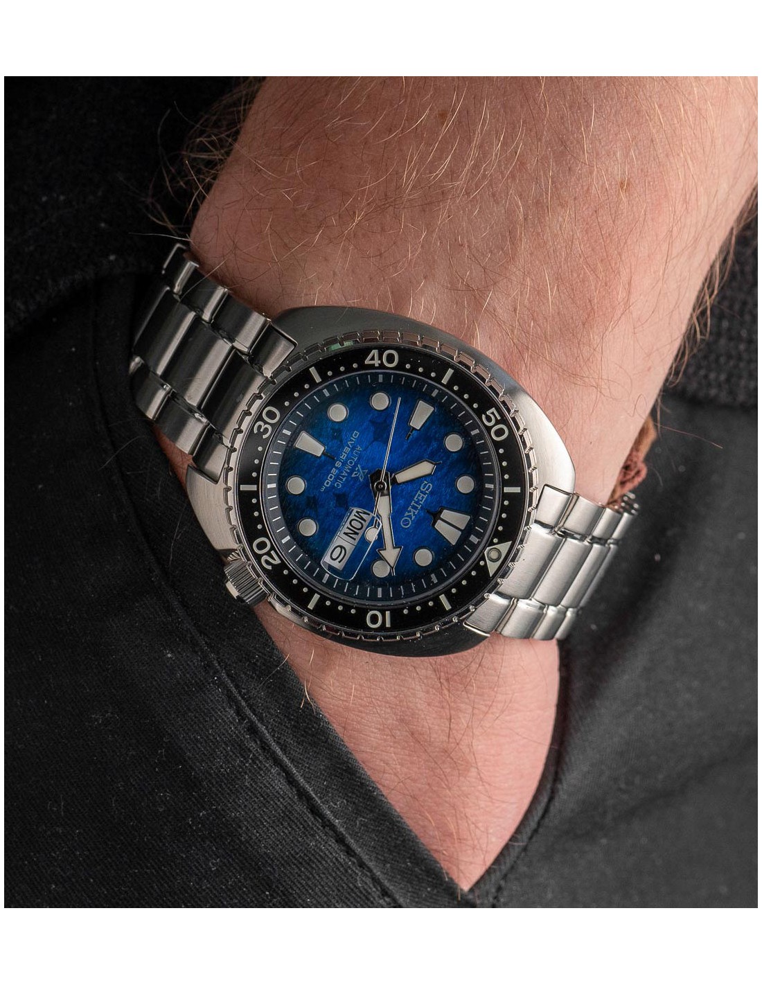 Seiko Prospex Sea King Turtle Diver “Manta Ray” SRPE39K1 SRPE39