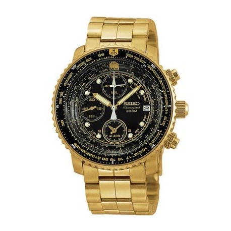 Ceas de mana barbati Seiko Flight Chronograph SNA414P1