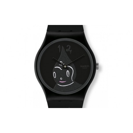 Ceas de mana Swatch Midnight Magi All Black GB249