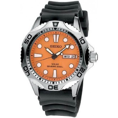 Ceas de mana barabatesc original Seiko Solar Divers SNE109