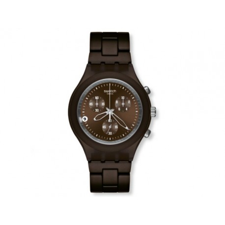 Ceas de mana Swatch Full-Blooded Smokey Brown SVCC4000AG