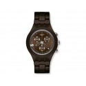 Ceas de mana Swatch Full-Blooded Smokey Brown SVCC4000AG