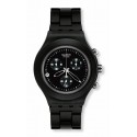 Ceas de mana Swatch Full-Blooded Smokey Black SVCF4000AG