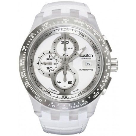 Ceas de mana Swatch Right Track White Automatic SVGK406