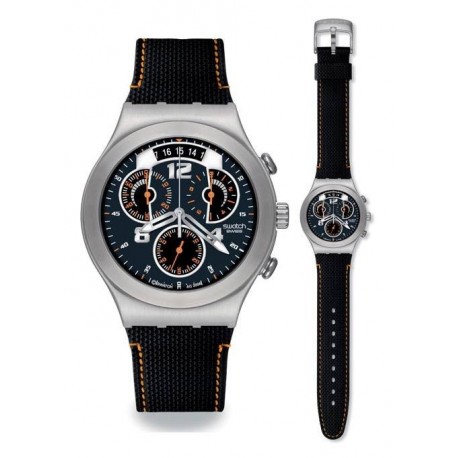 Ceas de mana barbatesc Swatch Fine Steel YCS514