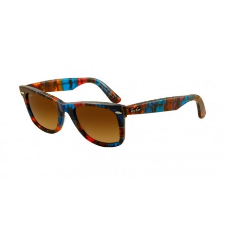 Ochelari de soare Ray Ban Original Wayfarer Blocks (Special Print Nr.7 Blocks)  RB2140 7 1108-85