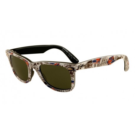 Ochelari de soare Ray Ban Original Wayfarer London (Special print Nr. 8 ) RB2140 1115