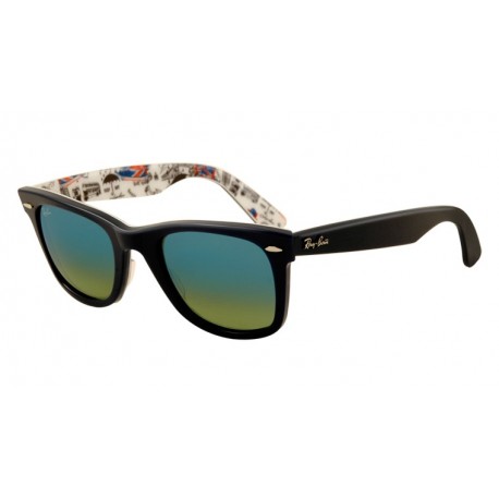 Ochelari de soare Ray Ban Original Wayfarer London (Special print Nr. 8) RB2140 8 1117/16