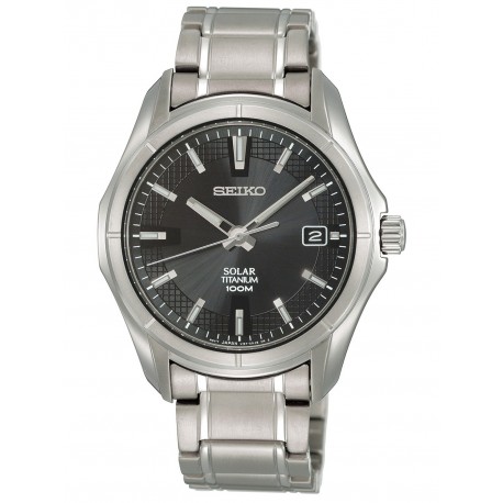 Ceas de mana barabatesc original Seiko Solar Titan SNE141P1