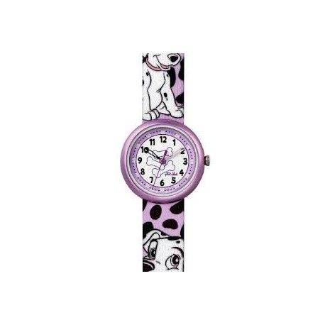 Ceas de mana copii Swatch Flik Flak Disney 101 Dalmatieni FLN053 