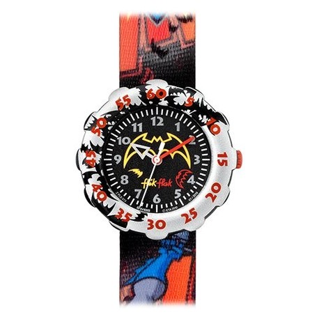 Ceas de mana copii Swatch Flik Flak Batman FLS013