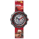Ceas de mana copii Swatch Flik Flak CARS 2 FLS030