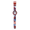 Ceas de mana copii Swatch Flik Flak Spiderman FLS0036