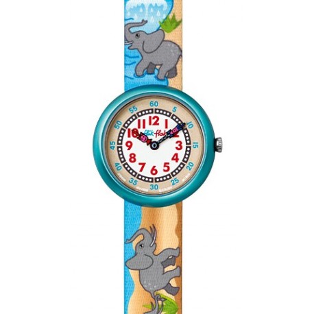Ceas de mana copii Swatch Flik Flak  Elephantinopolis FBN088