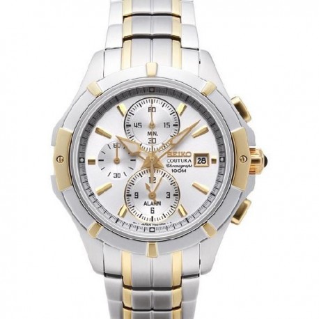 Ceas barbatesc Seiko Coutura Alarm Chronograph SNAE74P1