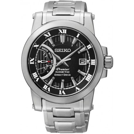 Ceas de mana Barbatesc Seiko Premier Kinetic Direct Drive SRG009P1