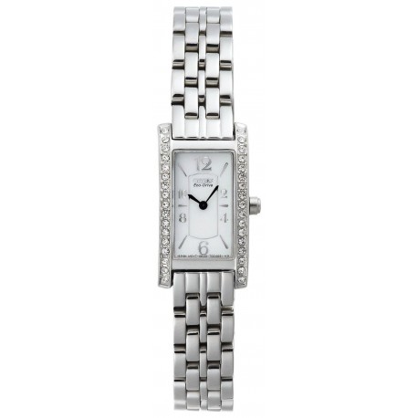 Ceas dama Citizen Eco Drive Sihouette Crystal Palidoro EG2020-52A