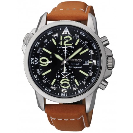 Ceas de mana barbatesc Seiko Solar SSC081P1