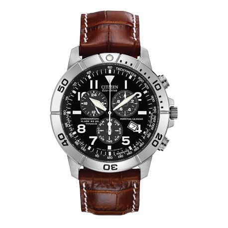 Ceas de mana barbati Citizen Perpetual Calendar Titanium BL5250-02L