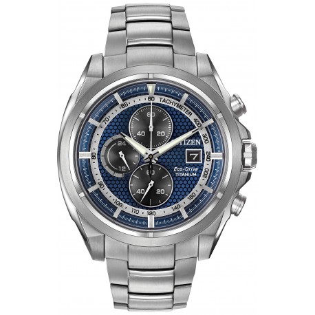 Ceas de mana brabatesc Citizen Eco Drive TI+IP CA0550-87L