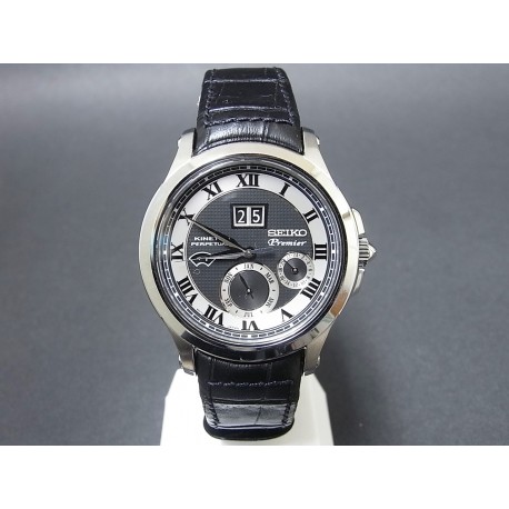 Ceas barbatesc Seiko Premier Kintetic Perpetual SNP049P1 