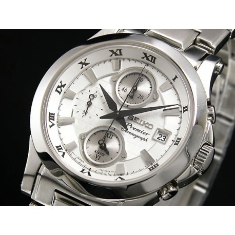 Ceas de mana Barbatesc Seiko Premier Chronograph SNA583P1