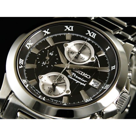 Ceas de mana Barbatesc Seiko Premier Chronograph SNA585P1