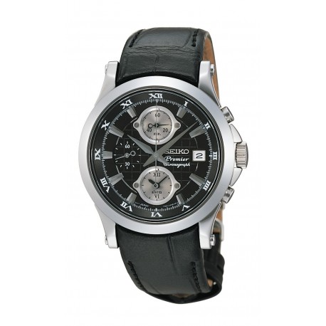 Ceas de mana Barbatesc Seiko Premier Chronograph SNA587P1
