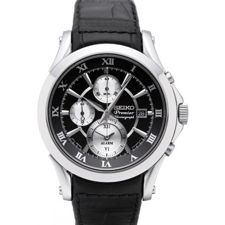 Ceas de mana Barbatesc Seiko Premier Chronograph SNAD29P1