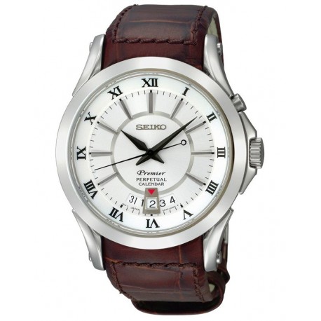 Ceas de mana Barbatesc Seiko Premier Perpetual Calendar SNQ105P1