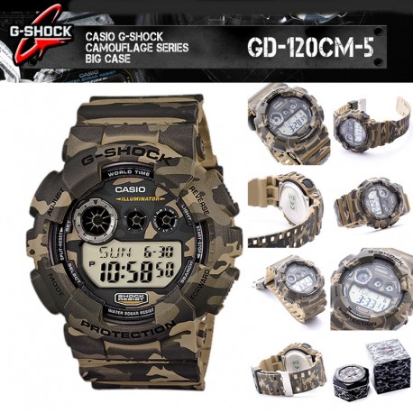 Ceas Casio G-Shock Camuflaj GD-120CM-5ER