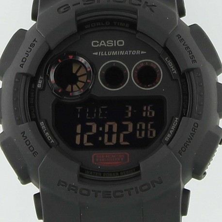 CASIO カシオ クオーツ G-SHOCK DIGITAL GD-120MB G-SHOCK Gショック GD-120MB-1 ミリタリー ブラック 黒 デジタル