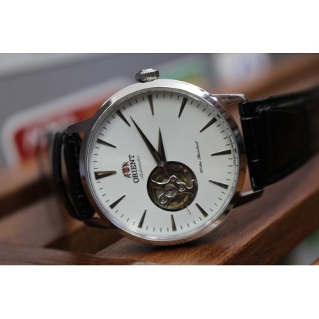 Ceas de mana automatic Orient Open Heart FAG02005W0
