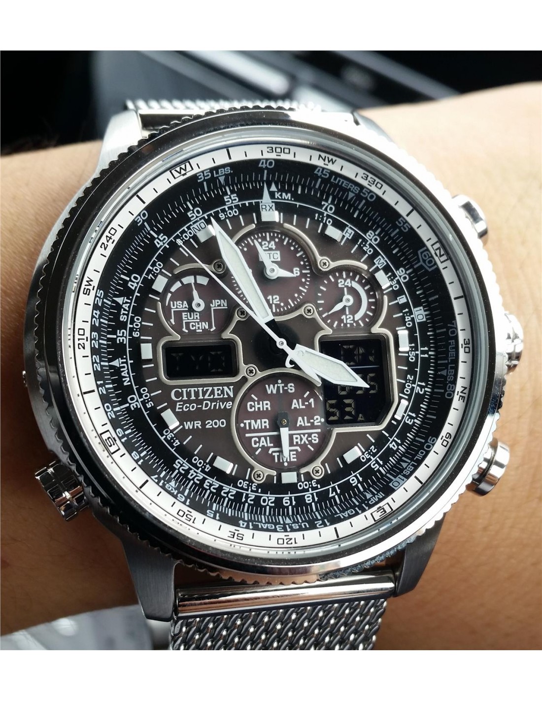Ceas de mana barbatesc Citizen Watches Navihawk A-T JY8030-83E